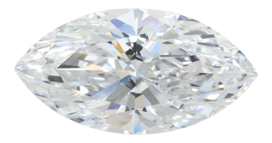 1.63 Carat D VVS1 Marquise Lab Diamond Hot on Sale