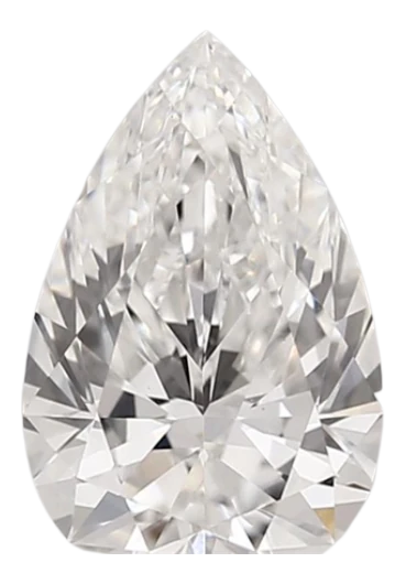 1.48 Carat E VVS2 Pear Lab Diamond Discount