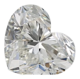 1.55 Carat J VVS2 Heart Natural Diamond For Discount