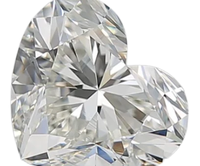 1.55 Carat J VVS2 Heart Natural Diamond For Discount