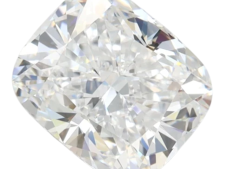 2.03 Carat D VVS1 Elongated Cushion Lab Diamond For Sale