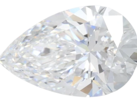 1.98 Carat D IF Pear Lab Diamond on Sale