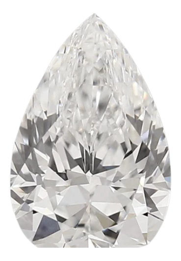 1.67 Carat D VVS2 Pear Lab Diamond Discount