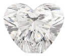 1.81 Carat F VVS2 Heart Lab Diamond For Sale