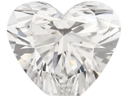 1.81 Carat F VVS2 Heart Lab Diamond For Sale