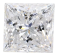 1.62 Carat D VVS1 Princess Lab Diamond Discount