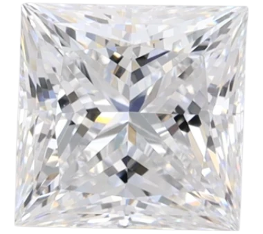 1.62 Carat D VVS1 Princess Lab Diamond Discount