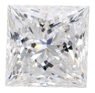 1.62 Carat D VVS1 Princess Lab Diamond Discount