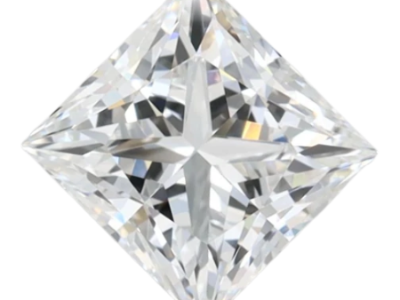 1.33 Carat D VVS1 Princess Lab Diamond Discount