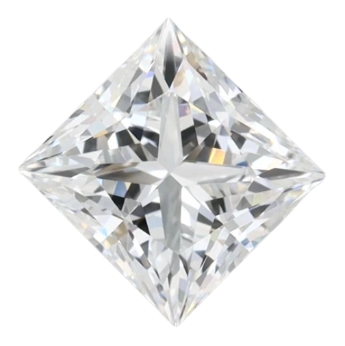 1.33 Carat D VVS1 Princess Lab Diamond Discount