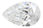 1.5 Carat D VVS1 Pear Lab Diamond Fashion