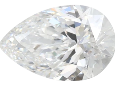 1.5 Carat D VVS1 Pear Lab Diamond Fashion