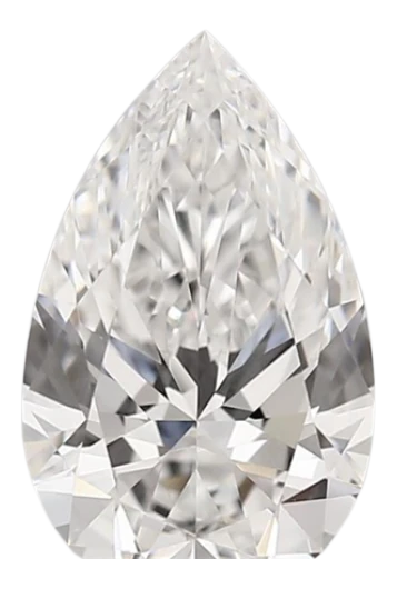 1.97 Carat D VVS2 Pear Lab Diamond Fashion