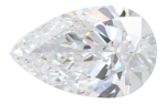 1.71 Carat D VVS1 Pear Lab Diamond Online Hot Sale