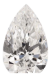 1.63 Carat D VVS2 Pear Lab Diamond For Cheap