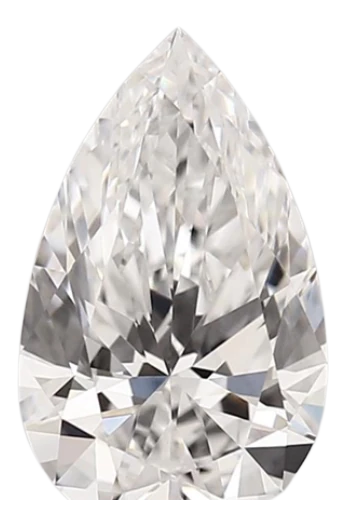 1.63 Carat D VVS2 Pear Lab Diamond For Cheap