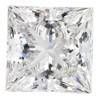 2.69 Carat E VVS2 Princess Lab Diamond Cheap