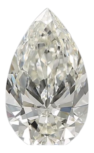 1.5 Carat J VS2 Pear Natural Diamond Supply