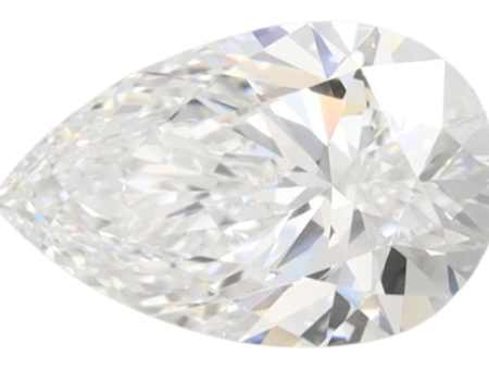 1.79 Carat E VVS1 Pear Lab Diamond Online now