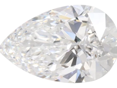 1.62 Carat D VVS2 Pear Lab Diamond Sale