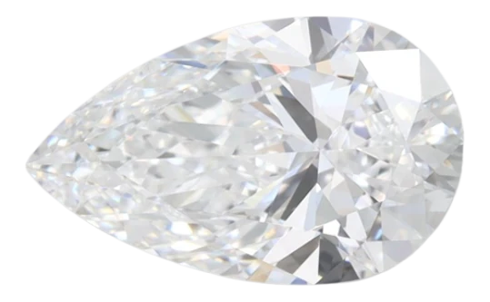 1.93 Carat D VVS1 Pear Lab Diamond Supply