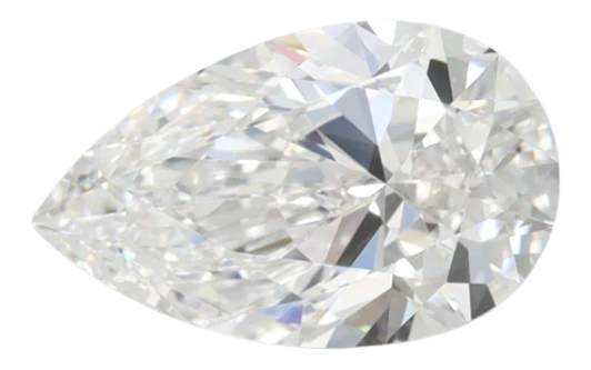 1.55 Carat E VVS1 Pear Lab Diamond Fashion