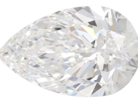 1.57 Carat D VVS1 Pear Lab Diamond Sale