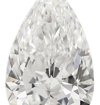 1.53 Carat D VVS1 Pear Lab Diamond For Sale