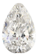 1.83 Carat E VVS2 Pear Lab Diamond Fashion