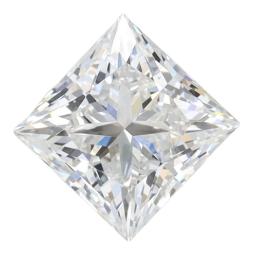 1.64 Carat E VVS1 Princess Lab Diamond Fashion