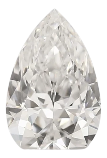 1.46 Carat E VS1 Pear Lab Diamond For Sale