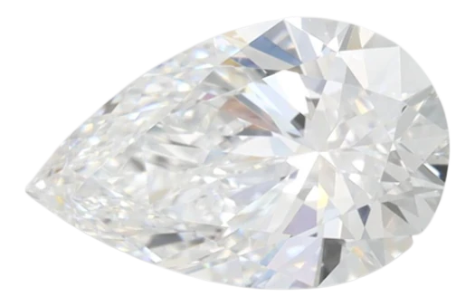 1.52 Carat D VVS1 Pear Lab Diamond on Sale