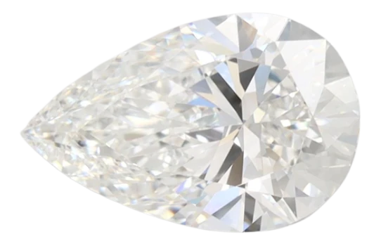 1.8 Carat E IF Pear Lab Diamond Online Hot Sale