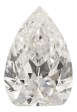 1.72 Carat E VS1 Pear Lab Diamond Online Hot Sale