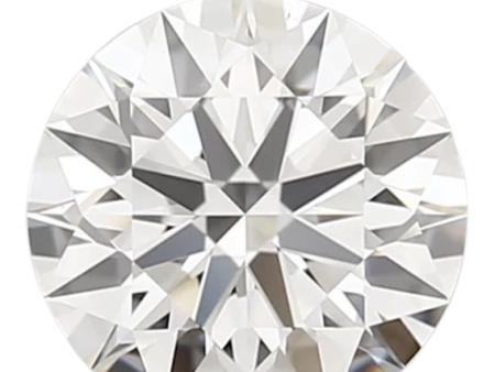 1.28 Carat E VVS2 Round Lab Diamond For Sale