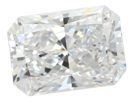 2.04 Carat D VVS1 Radiant Lab Diamond For Discount