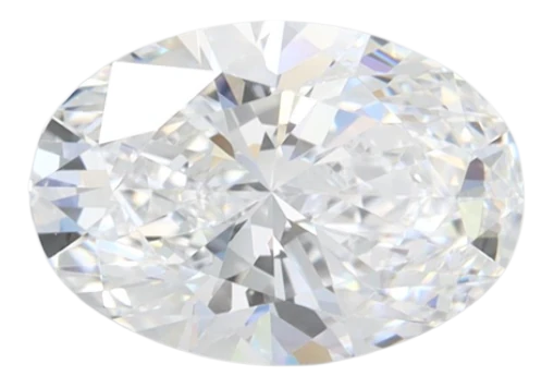 1.56 Carat D VVS1 Oval Lab Diamond Online Sale