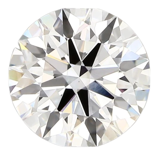 1.83 Carat E VVS2 Round Lab Diamond Fashion