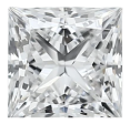 1.15 Carat D VVS2 Princess Lab Diamond For Cheap