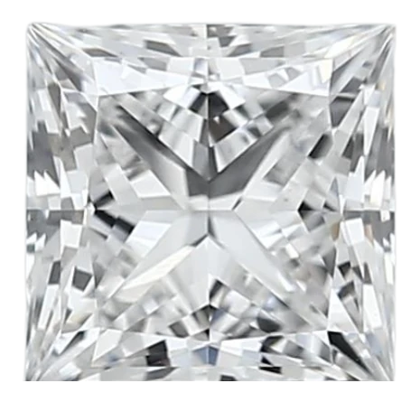 1.15 Carat D VVS2 Princess Lab Diamond For Cheap