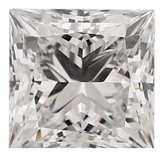 1.87 Carat E VVS2 Princess Lab Diamond Online Hot Sale