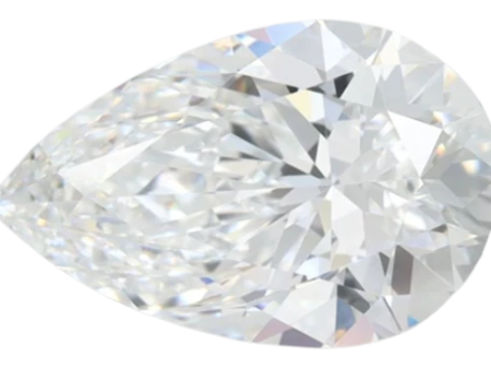 1.91 Carat D VVS1 Pear Lab Diamond For Discount