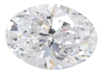 1.57 Carat D VVS1 Oval Lab Diamond For Cheap