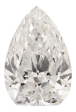 1.66 Carat E VVS2 Pear Lab Diamond For Cheap