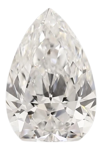 1.66 Carat E VVS2 Pear Lab Diamond For Cheap