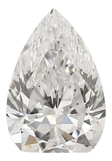 1.31 Carat D VS2 Pear Lab Diamond Online Hot Sale