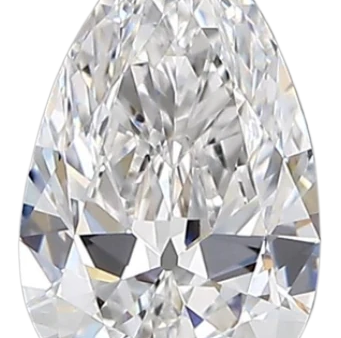 1.22 Carat D VVS2 Pear Lab Diamond Cheap