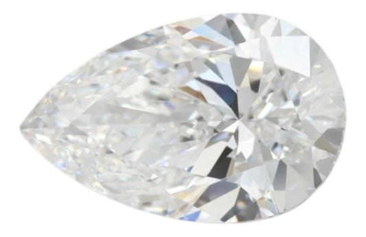 2.01 Carat D IF Pear Lab Diamond Online Sale