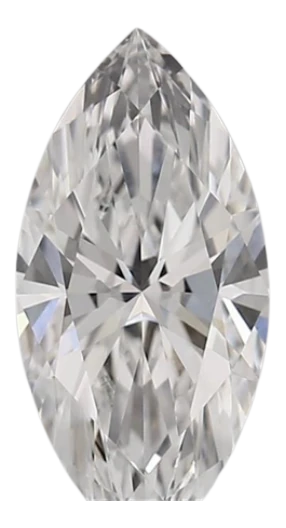 1.3 Carat D VVS2 Marquise Lab Diamond For Sale