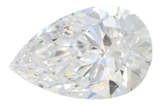 1.98 Carat D VVS2 Pear Lab Diamond Online now